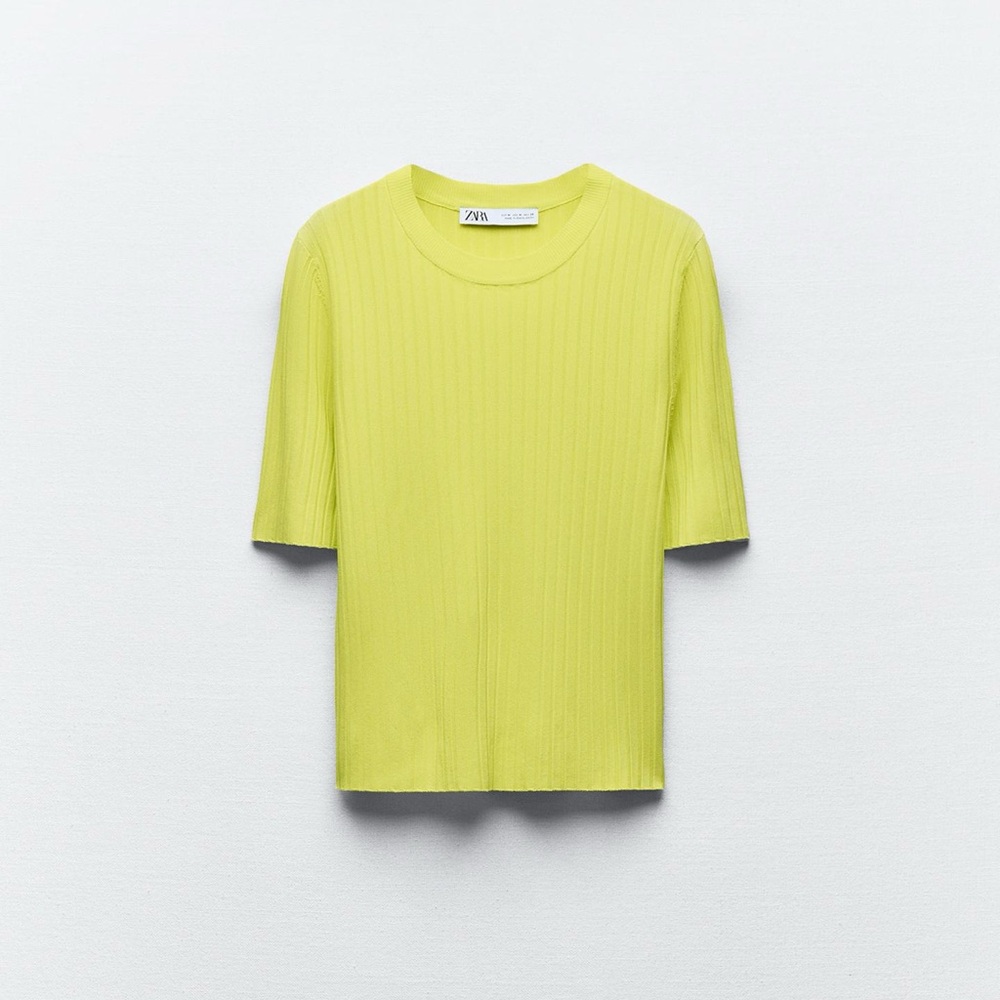 Zara Ribbed Top - Picture 2 of 2